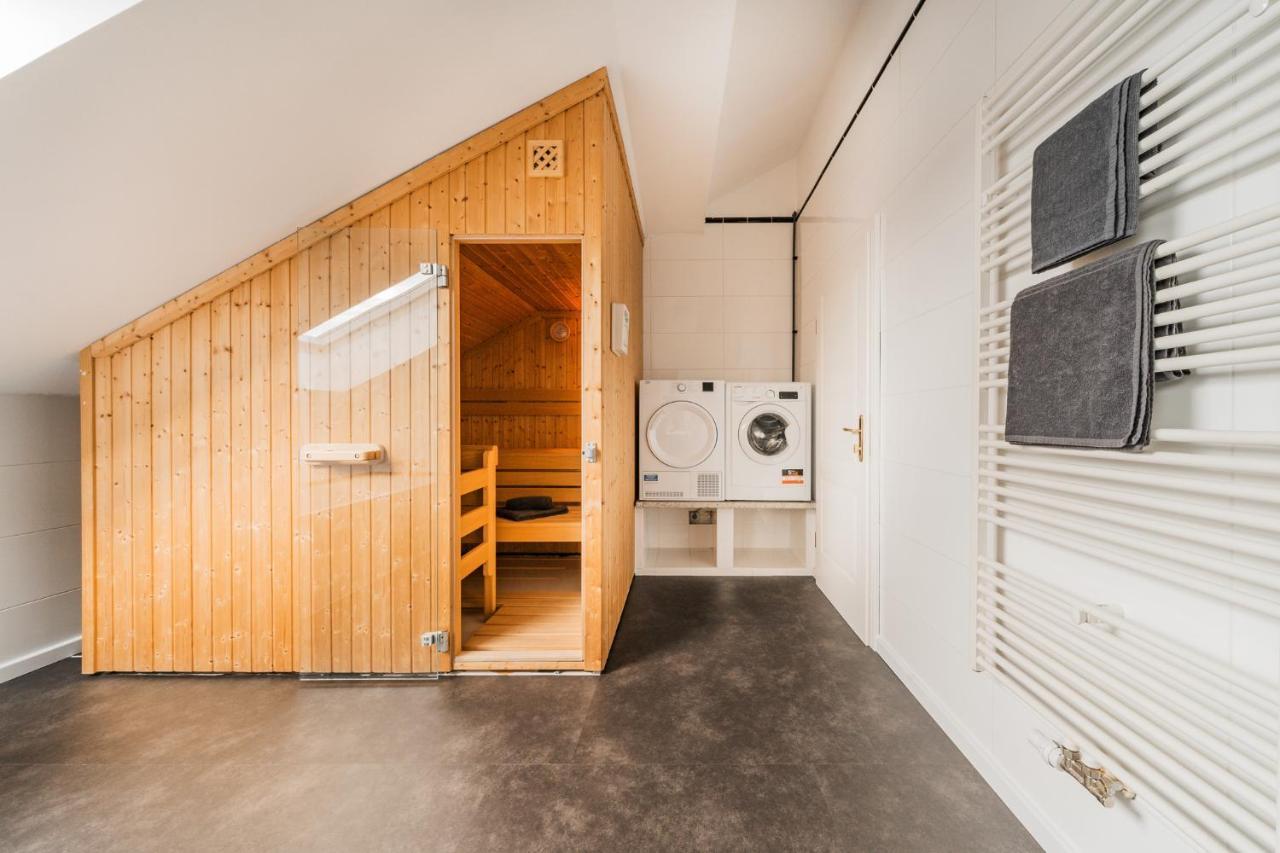 Penthouse Apartment - Sauna - Terrasse - Kamin - Ac Viena Exterior foto